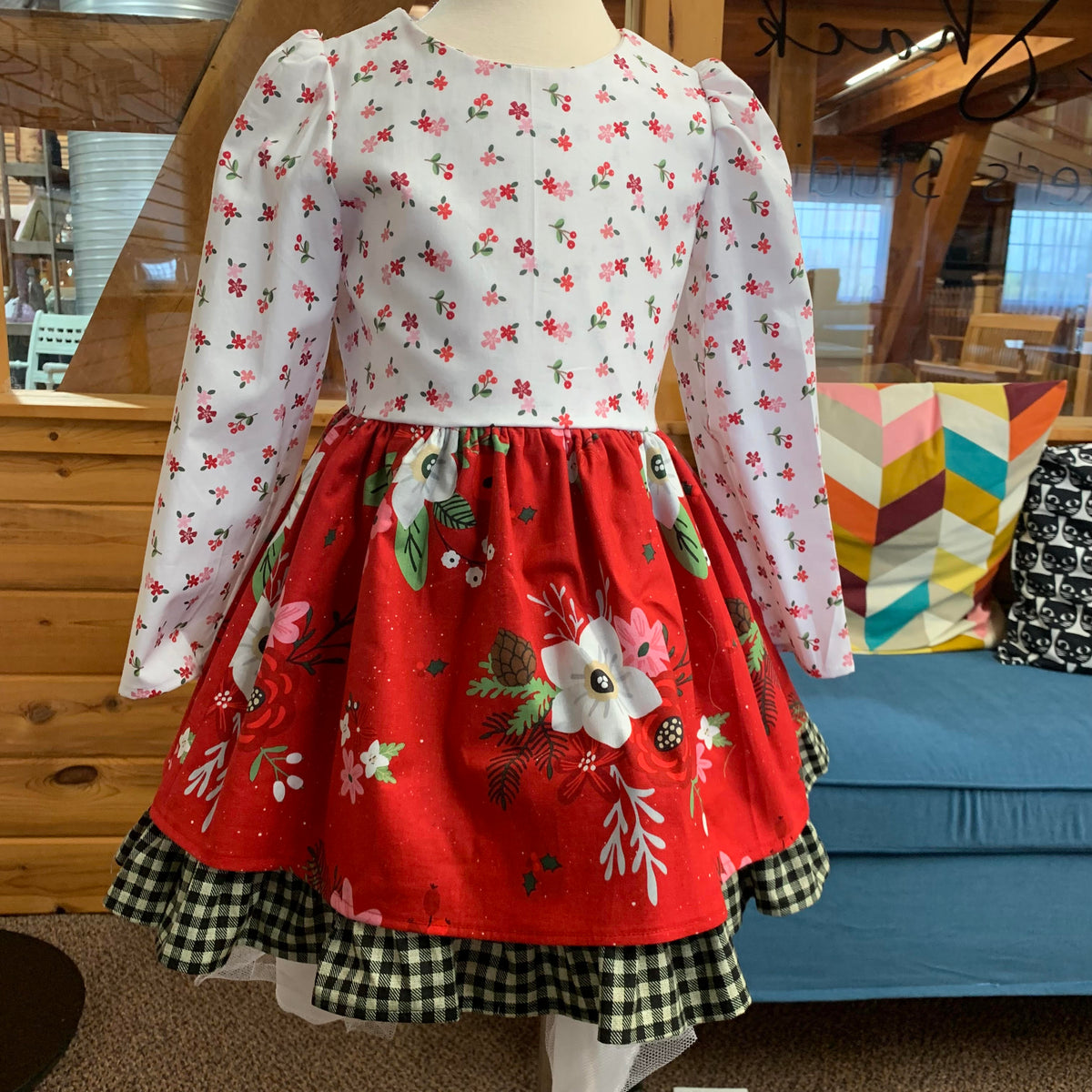 Christmas Flowers Dress Sweetest Of Days Christmas Flowers Dress Sweetest Of Days