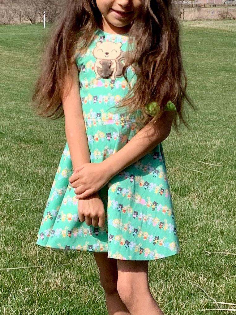 4T Squirrel Summer Dress - Sweetest Of Days