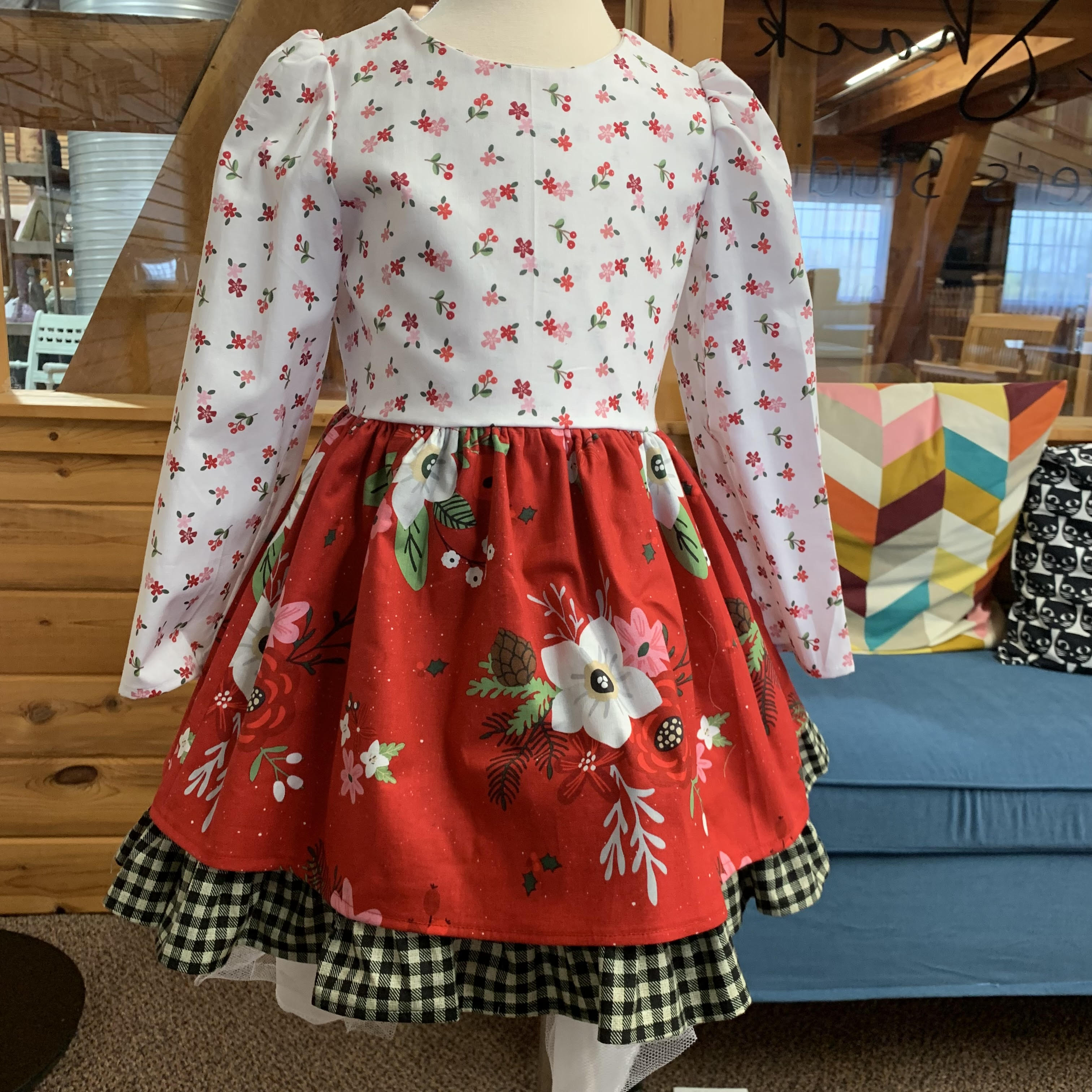 christmas flower dress Wearing a Floral Dress for the Holidays