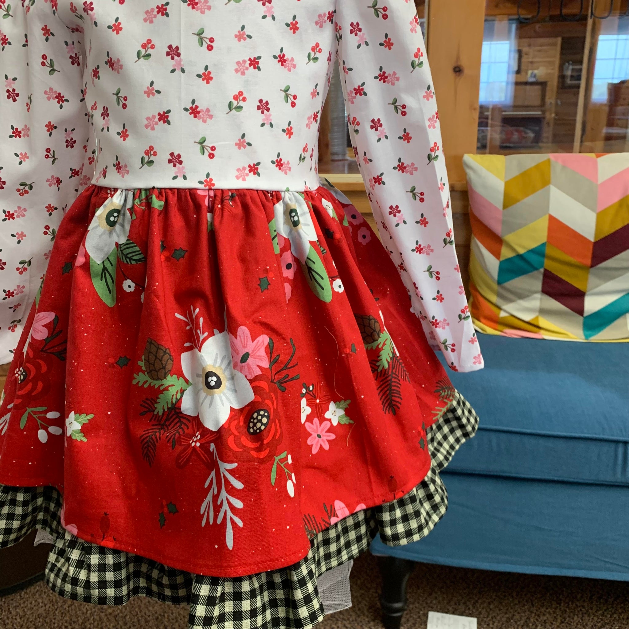 Christmas Flowers Dress – Sweetest Of Days